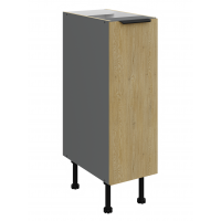 Szafka kosz CARGO 30 cm CREMA dąb cremona / antracyt 30 D CARGO BB